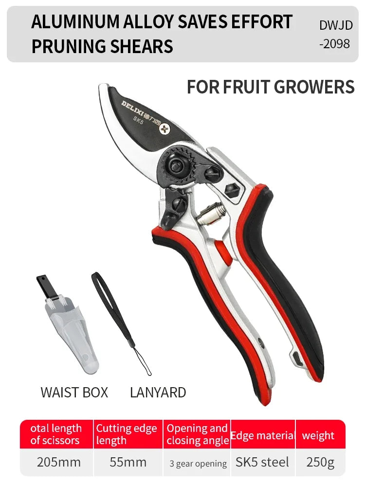 Premium Gardening Shears for Pruning Fruit Trees and Flowers - Farefe
