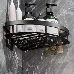 Bathroom Shelf Shampoo Rack Storage Organizer Shower Shelf Bathroom Accessories Wall Corner Shelf - Farefe