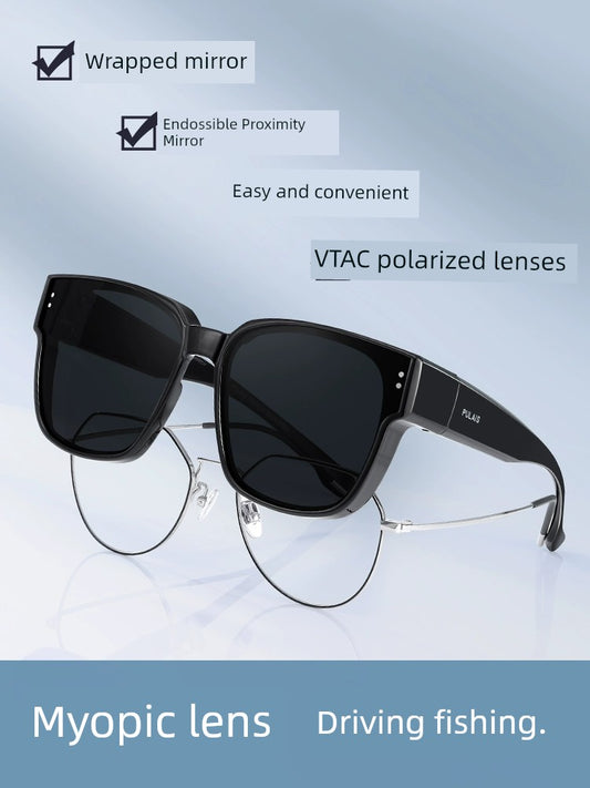 Polarized Sunglasses Set for Stylish Sun Protection and Driving Comfort