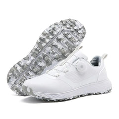 Golf Shoes Men Waterproof Breathable Knob Golf Sneakers Women Walking Training Golf Footwear Casual Non-slip Golfer Sport Shoes