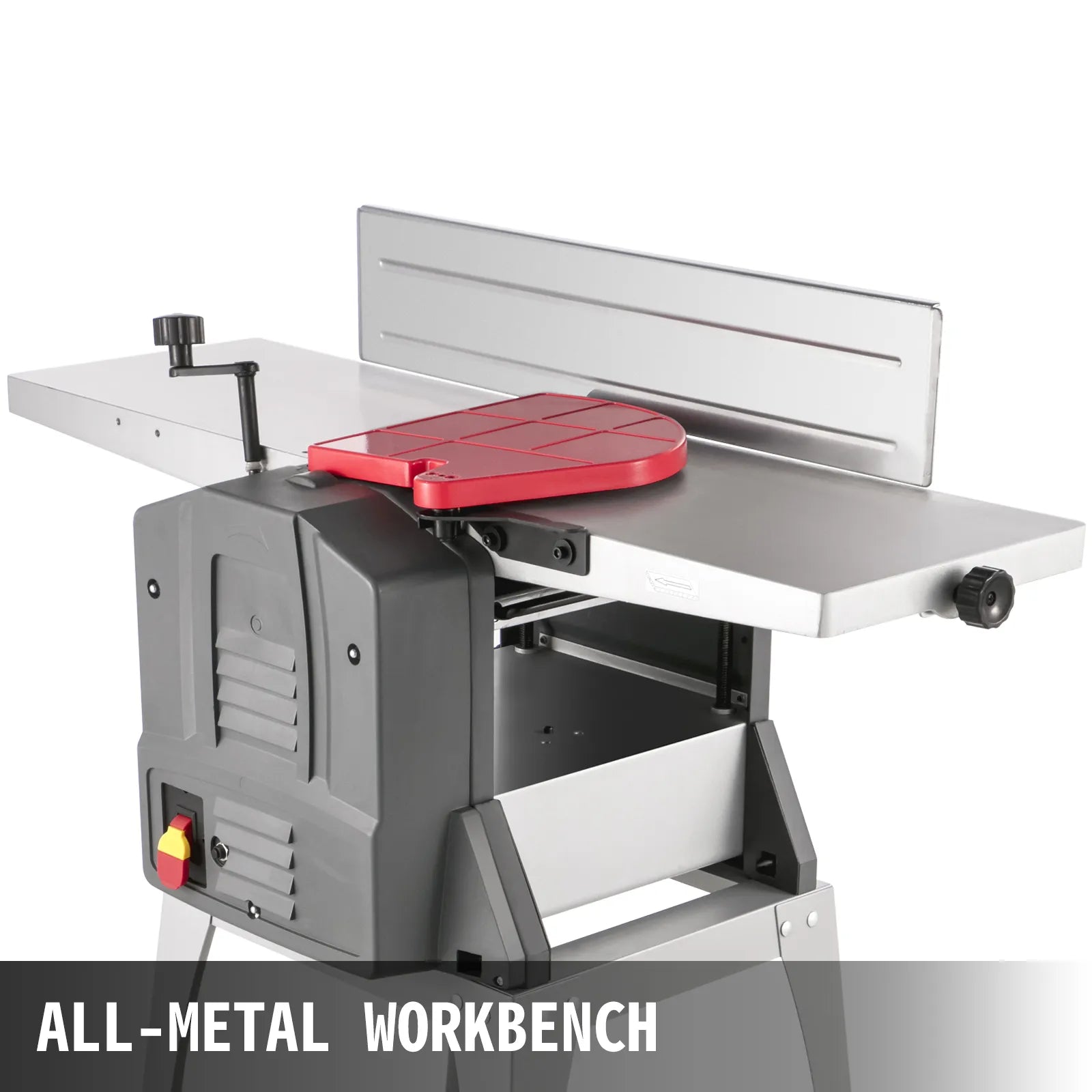VEVOR 8 Inch Tabletop Jointer Woodworking Benchtop with Heavy Duty Stand - 1500W, 8" Cutting Width, 120mm Cutting Thickness - Farefe