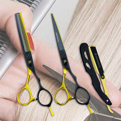 Professional Japanese Hair Scissors - Cheap, High-Quality Shears for Barber and Hairdresser, 6" Length - Farefe