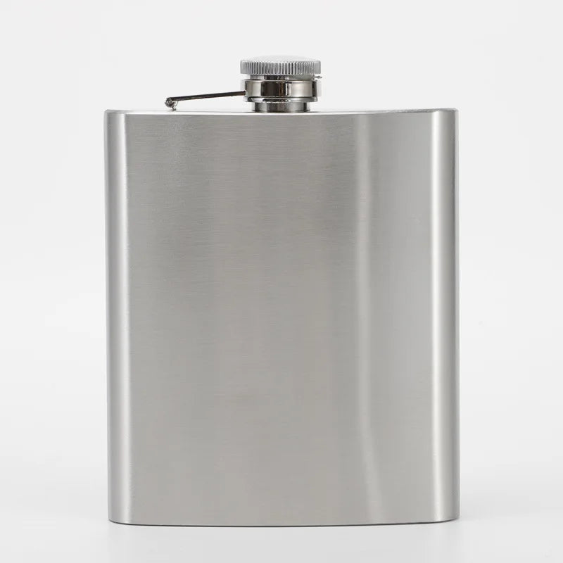 Stylish Stainless Steel Hip Flask with Funnel - Perfect for Parties and Outdoor Adventures - Farefe