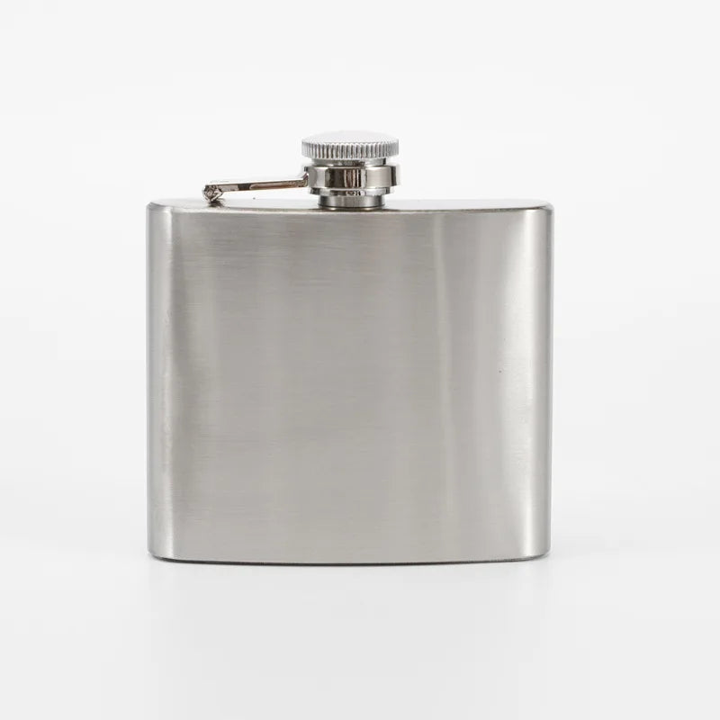 Stylish Stainless Steel Hip Flask with Funnel - Perfect for Parties and Outdoor Adventures - Farefe