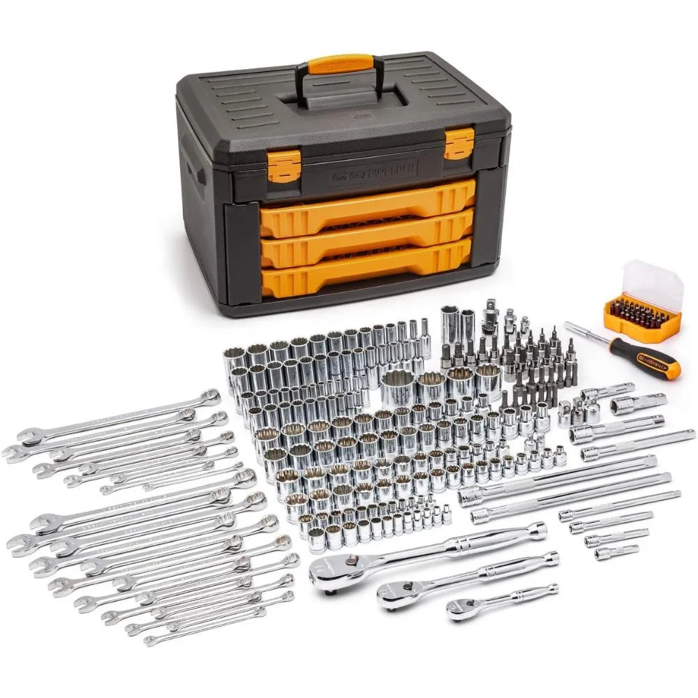 Ultimate Mechanics Tool Set for Every Job - Easy Access and Storage - Farefe