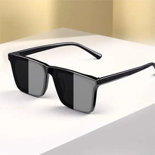 Stylish Business Driving Square Retro Sunglasses for Men - Ideal for Outdoor Use