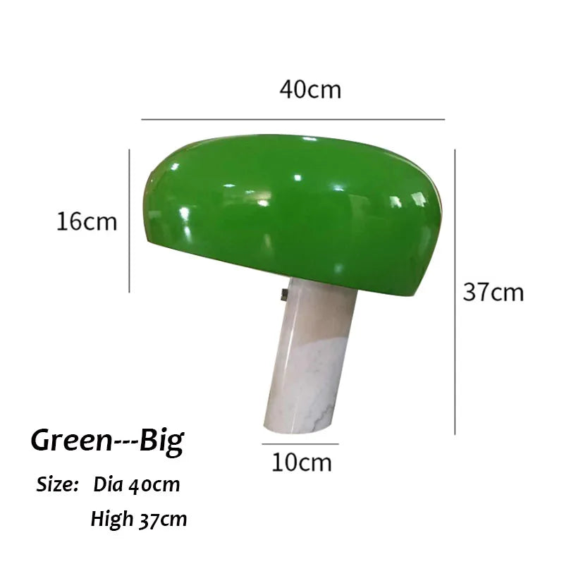 Children's Marble Mushroom Table Lamp LED Learning and Reading Light - Farefe