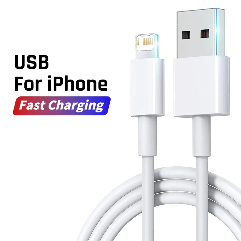 PD 30W Fast Charging Cable For iPhone 14 13 11 12 Pro Max Mini 7 8 X XS XR Plus 1M 2M USB Type C Phone Quick Charge Accessories - Farefe