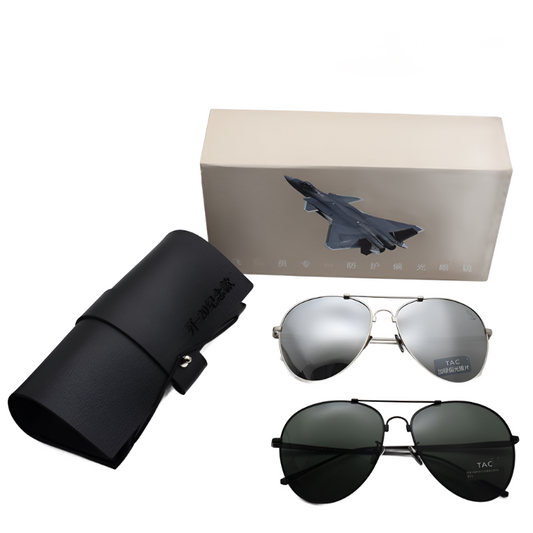J-20 Commemorative Pilot Sunglasses: Experience Special Protection and Style