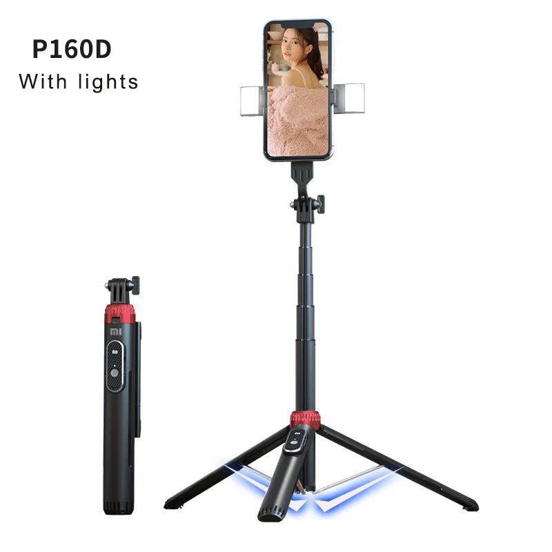 Xiaomi Tripod Selfie Stick Tripod Phone Holder Bluetooth Remote Control Telescopic Rod - Farefe