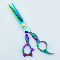 Shiny Gradient Professional Hairdressing Scissors - Get the Perfect Cut with these Stylish Scissors