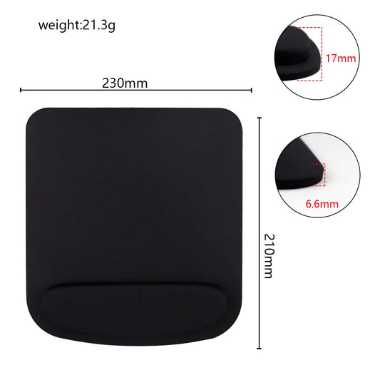 Computer Game Mouse Pad with Wrist Rest - Eco-friendly Ergonomic Mousepad - Office Accessories - Farefe