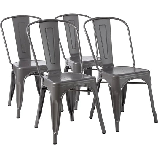 Dark Grey Dining Chairs Chair 1 Count (Pack of 4) Designer Dining Table Room Furniture Home