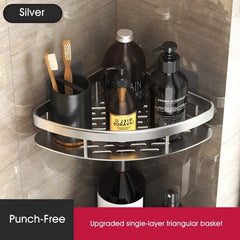 Luxury Bathroom Shelves - Rustproof Aluminum Shower Wall Shelf Organizer - Farefe