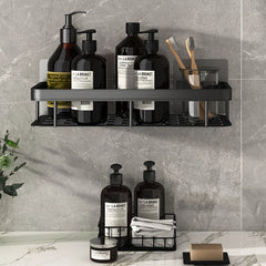 Bathroom Shelf Kitchen Storage Organizer Aluminum Alloy Shampoo Rack Shower Shelf Bathroom Accessories - Farefe