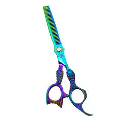 Shiny Gradient Professional Hairdressing Scissors - Get the Perfect Cut with these Stylish Scissors