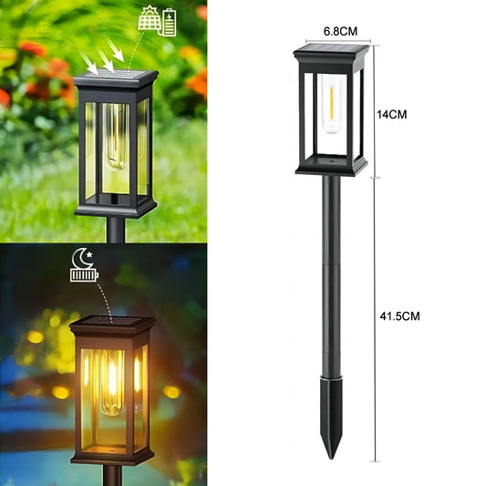 LED Solar Outdoor Pathway Lights Waterproof Landscape Yard Lawn Driveway Lighting - Farefe