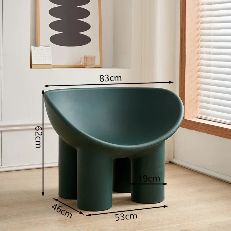 Lounge Modern Living Room Chairs Italian Design Plastic Balcony Furniture - Farefe