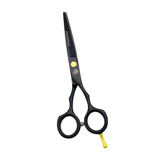 Professional 5.5" Black Hair Scissors - Perfect for Hair Cutting and Styling - Farefe