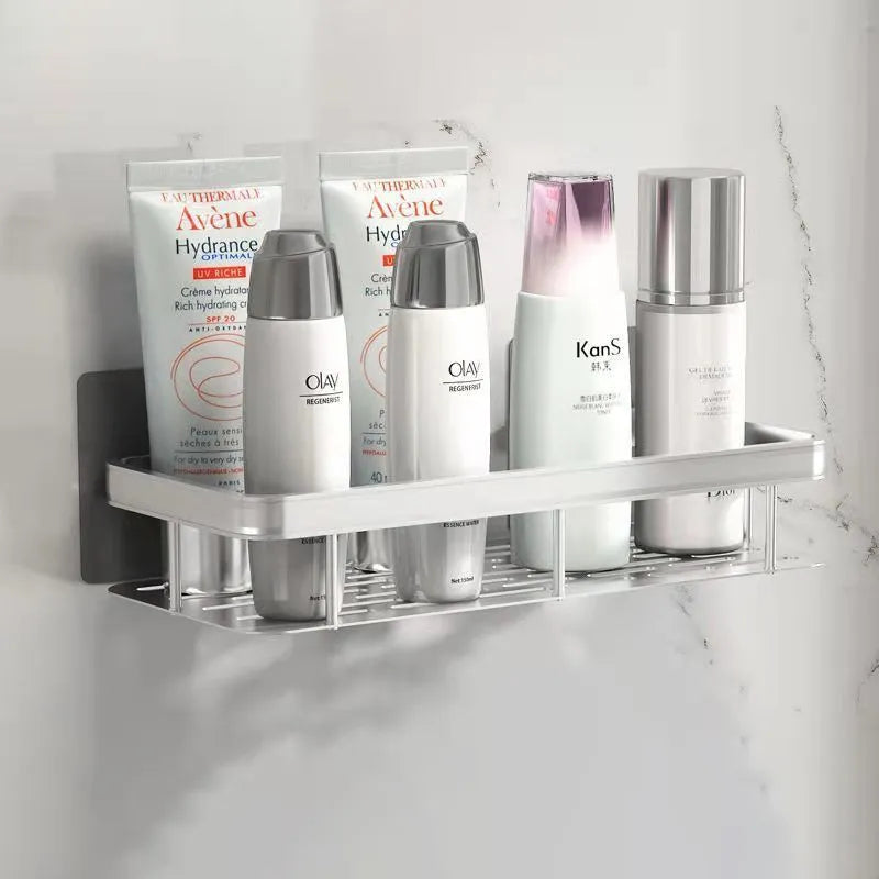 Luxury Bathroom Shelves - Rustproof Aluminum Shower Wall Shelf Organizer - Farefe