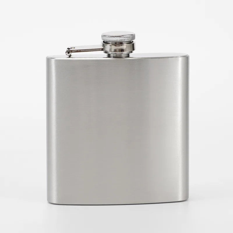 Stylish Stainless Steel Hip Flask with Funnel - Perfect for Parties and Outdoor Adventures - Farefe