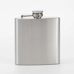 Stylish Stainless Steel Hip Flask with Funnel - Perfect for Parties and Outdoor Adventures - Farefe