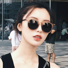 Stay Stylish and Protected with Trendy Summer Brown Sunglasses for Women