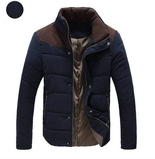 Warm Casual Parkas Men's Windbreaker Jacket Coats - Farefe