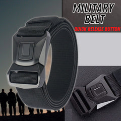 Quick Release Buckle Military Belt Strap Tactical Waistband For MEN