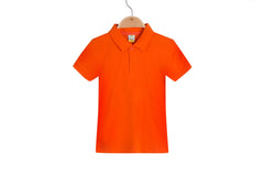 New Children's Clothing Lapel Cotton Short-Sleeved T-Shirt for Advertising