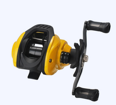 Small Yellow Water Drop Wheel - The Perfect Fishing Reel for All Anglers