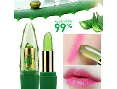 Color Changing Aloe Vera Gel Lipstick for Moisturized and Hydrated Lips