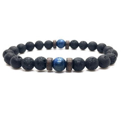 Asgard Crafted Lava Stone Bracelet for Fashionable Style and Elegance in Europe and America