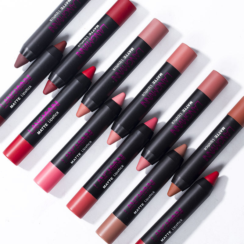 12-Piece Long-Lasting Matte Lipstick Set for Stunning Lip Looks - Farefe