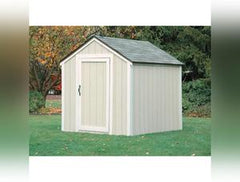 2x4 Shed Kit with Peak Roof, Outdoor Storage Sheds