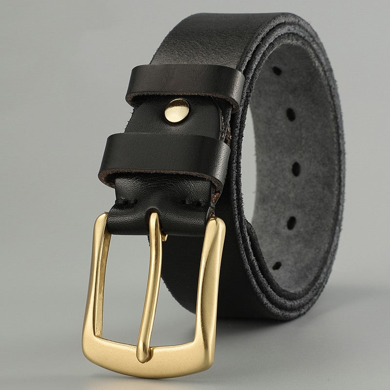 Handmade Casual Trend Men's Belts Cowhide - Farefe