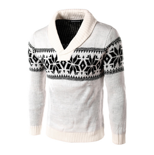 Simple Casual Fashion Sweater - Christmas Men's All-match Trend - Farefe