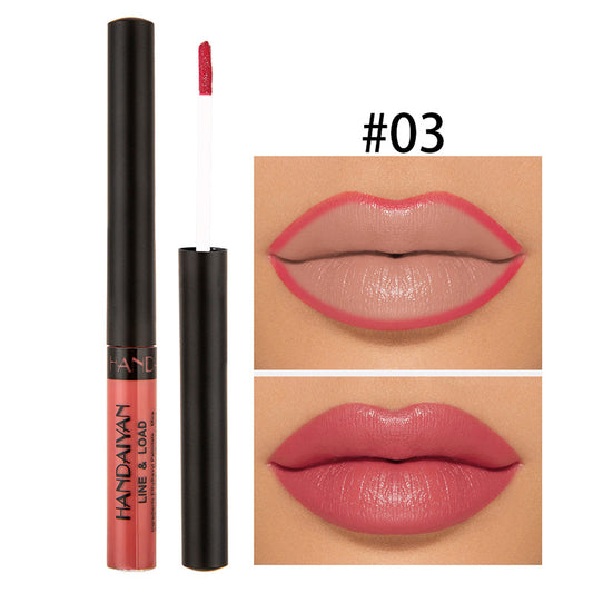 Velvet Matte Matte Texture Lip Gloss - Long-Lasting Lip Color