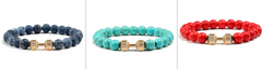 Enhance Your Style with this Trendy Turquoise Energy Gun Alloy Bracelet