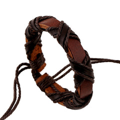 Embrace Nordic Style with Asgard Crafted Leather Arm Bracelet