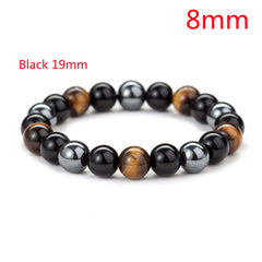 Tiger Eye Stone Bracelet - Embrace Natural Beauty and Wellness with This Hand-Woven Bracelet - Farefe