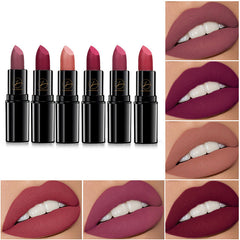 Starry Sky Lipstick - Matte Moisturizing Long-lasting Lipstick (Single) - Farefe