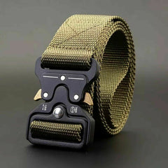 Military Tactical Belt - Heavy Duty Security Working Utility Nylon Army Waistband