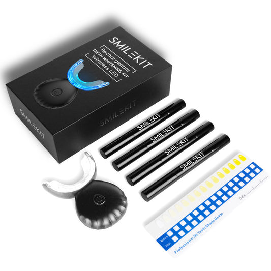Shell Lamp Charging Set - Professional Teeth Whitening Kit for Bright Smiles