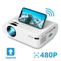 720p Portable Smart Projector P62 Supports Home Office HD Projection - Farefe