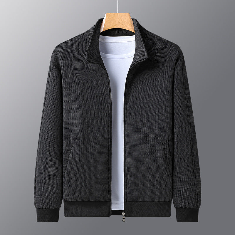 Dad's Athletic Stand-up Collar Casual Jacket - Farefe