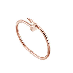 Elevate Your Style with this Stunning Rose Gold Nail Bracelet