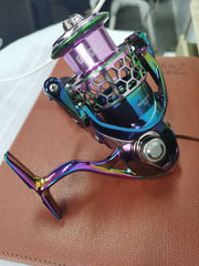 All-metal Sea Fishing Reel with Stainless Steel Bearings and High Braking Force