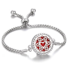 Surprise Your Love with Exquisite Diamond Inlaid Titanium Steel Bracelet