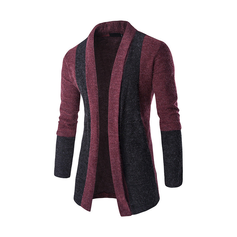 Cardigan Sweater Mens Casual Coat Knitwear Coat Men Clothing - Farefe